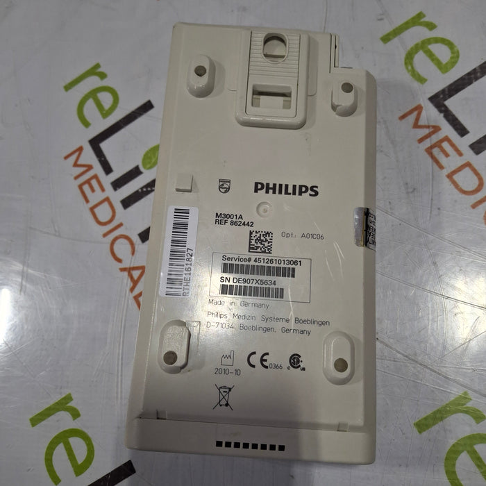 Philips M3001A-A01C06 Fast SpO2, NIBP, ECG, Temp, IBP MMS Module