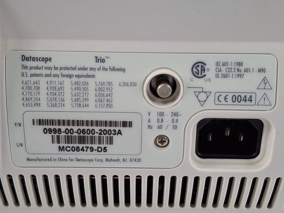 Datascope Trio Patient Monitor