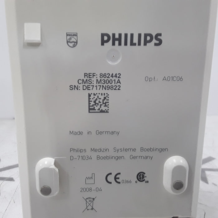 Philips M3001A-A01C06 Fast SpO2, NIBP, ECG, Temp, IBP MMS Module