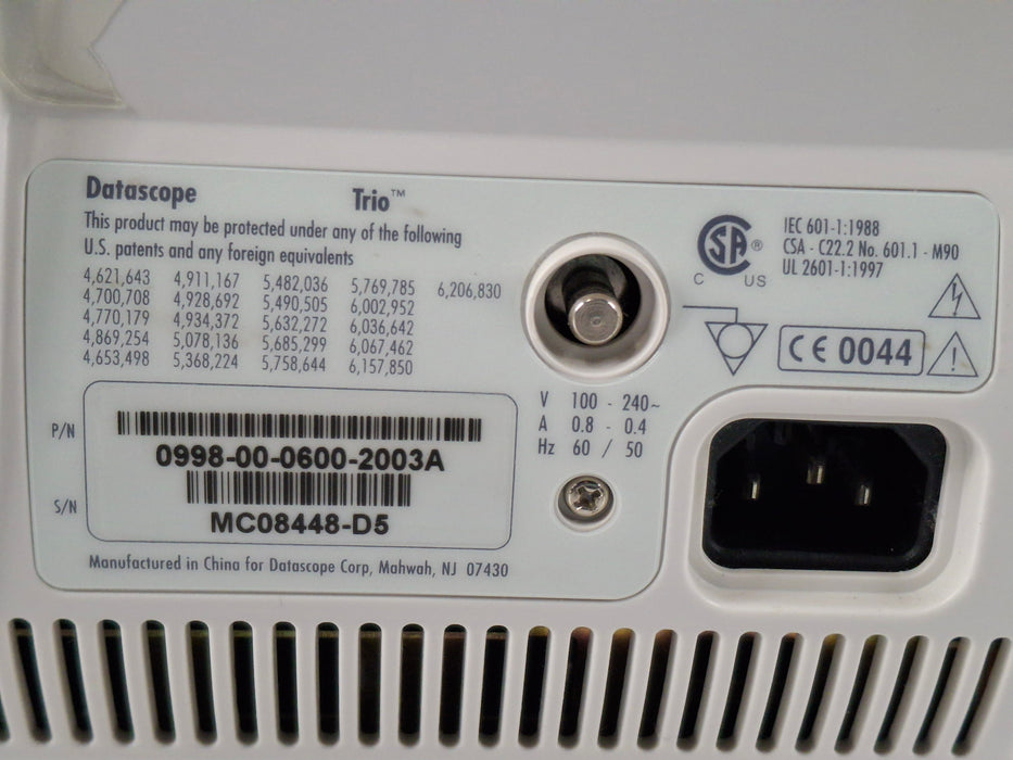 Datascope Trio Patient Monitor