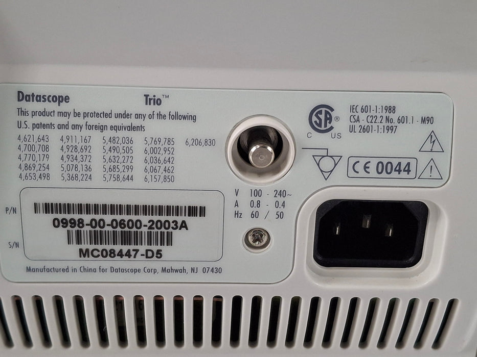 Datascope Trio Patient Monitor