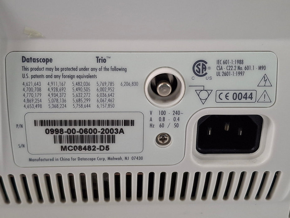 Datascope Trio Patient Monitor