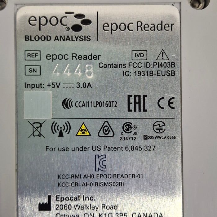 Epocal, Inc Epoc Reader Base
