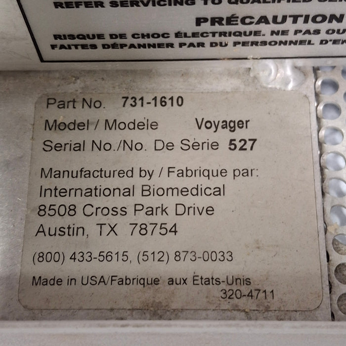 Airborne Voyager Transport Incubator