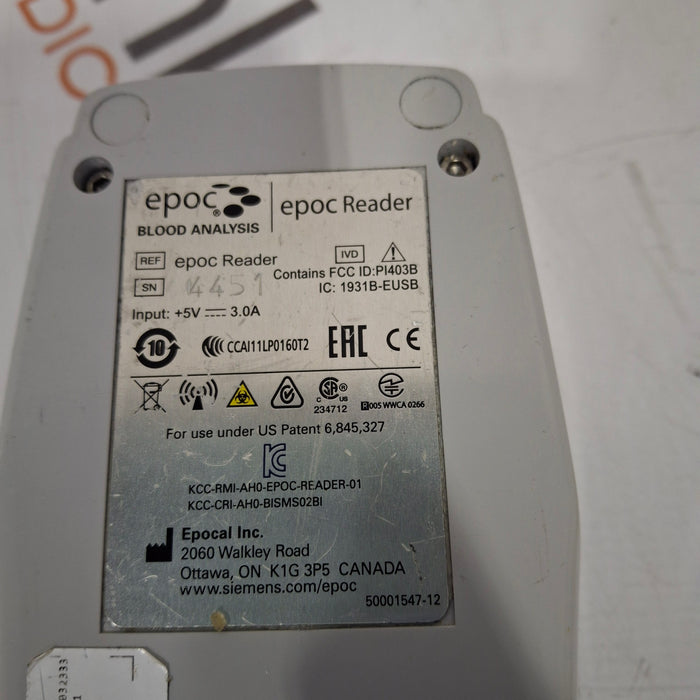 Epocal, Inc Epoc Reader Base