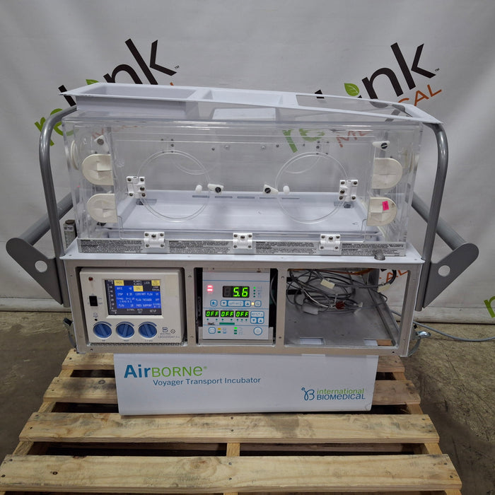 Airborne PulseOx Voyager Transport Incubator