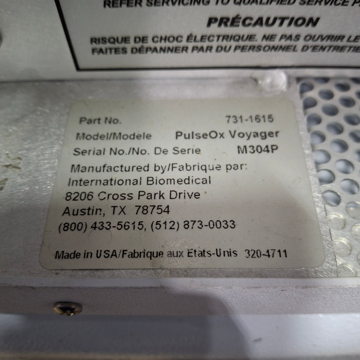 Airborne PulseOx Voyager Transport Incubator