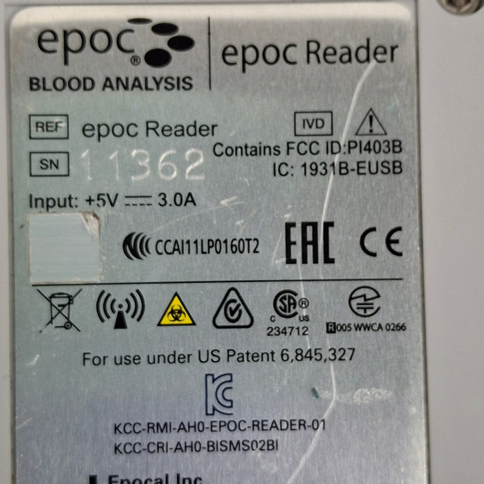 Epocal, Inc Epoc Reader Base
