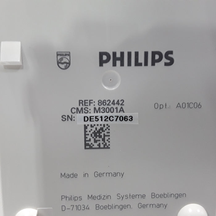 Philips M3001A-A01C06 Fast SpO2, NIBP, ECG, Temp, IBP MMS Module