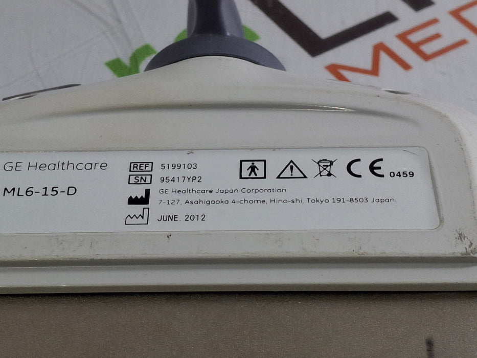 GE Healthcare ML6-15-D Matrix Linear Transducer