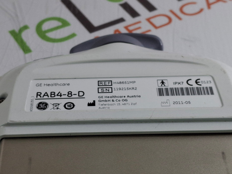 GE Healthcare RAB4-8-D Convex Transducer
