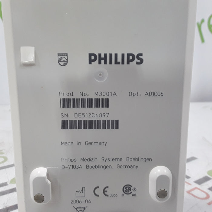 Philips M3001A-A01C06 Fast SpO2, NIBP, ECG, Temp, IBP MMS Module