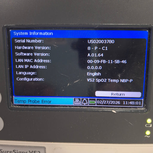 Philips Philips SureSigns VS2 Vital Signs Monitor Patient Monitors reLink Online