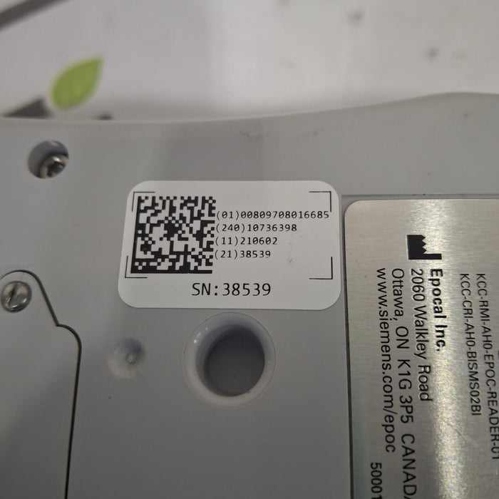 Epocal, Inc Epoc Reader Base