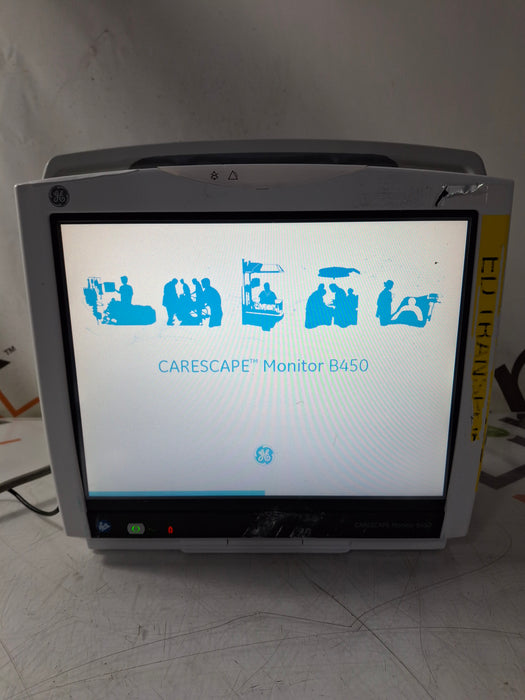 GE Healthcare Carescape B450 Emergency Care Patient Monitor