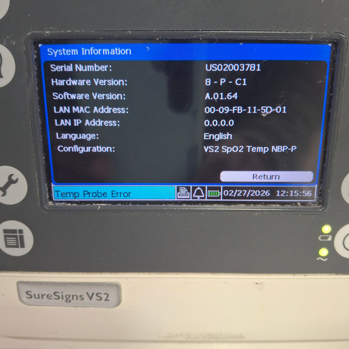 Philips Philips SureSigns VS2 Vital Signs Monitor Patient Monitors reLink Online