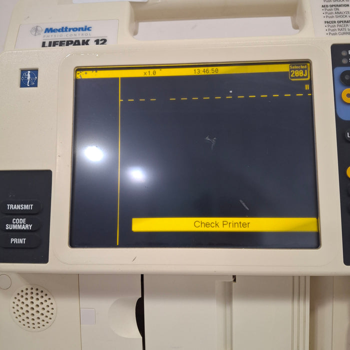 Physio-Control LifePak 12 3-Lead Defibrillator