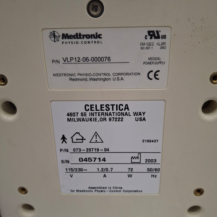 Physio-Control LifePak 12 3-Lead Defibrillator