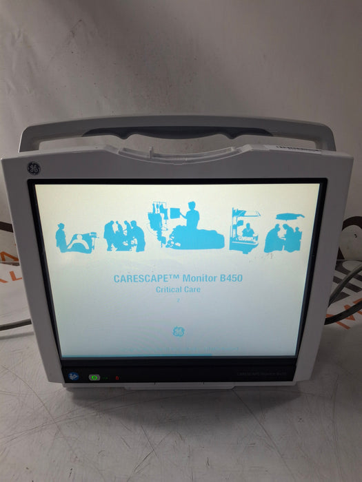 GE Healthcare Carescape B450 Critical Care Patient Monitor