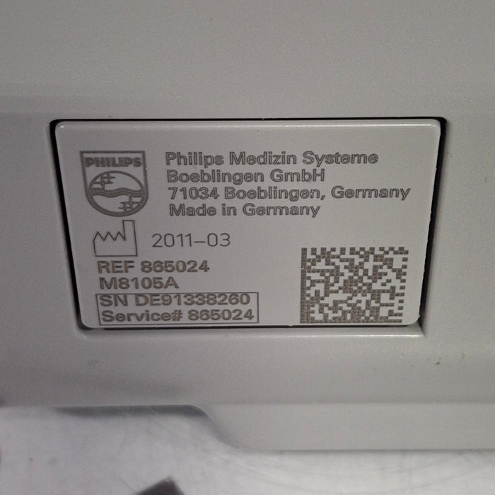 Philips Intellivue MP5 - ECG, Fast SpO2, NIBP, Press, Temp Patient Monitor