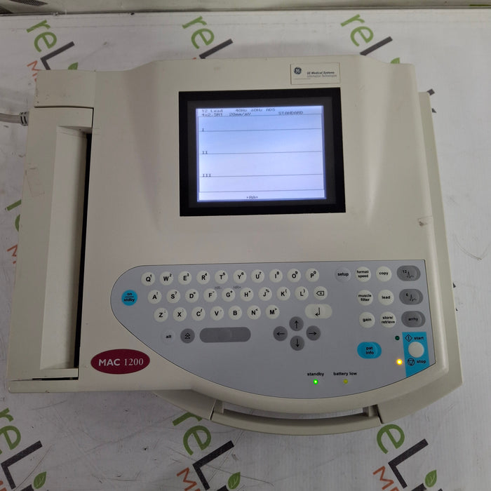 GE Healthcare MAC 1200 ECG