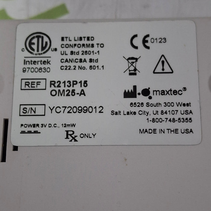 Maxtec, Inc. MaxO2 OM25-A Oxygen Analyzer