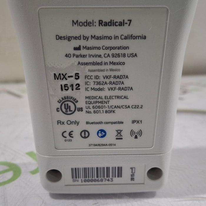 Masimo Radical 7 Pulse Oximeter