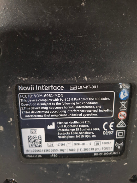 Monica Healthcare Limited 107-PT-001 Fetal Monitor