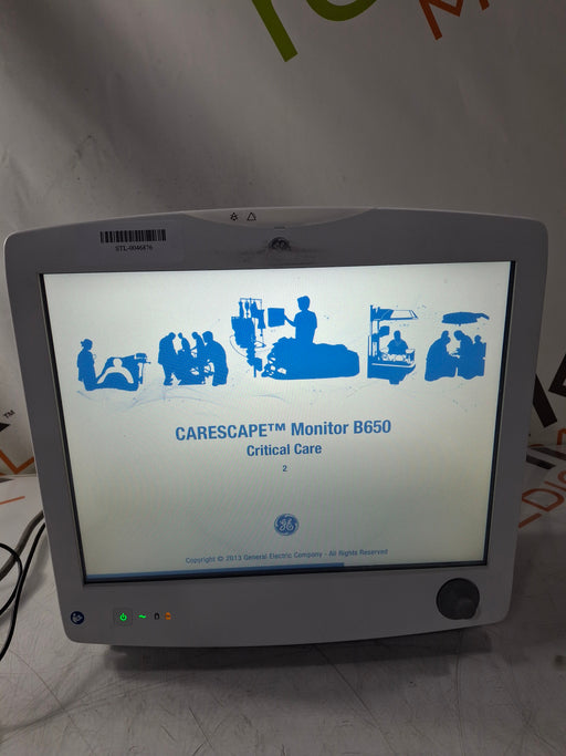 GE Healthcare GE Healthcare Carescape B650 Critical Care Patient Monitor Patient Monitors reLink Online