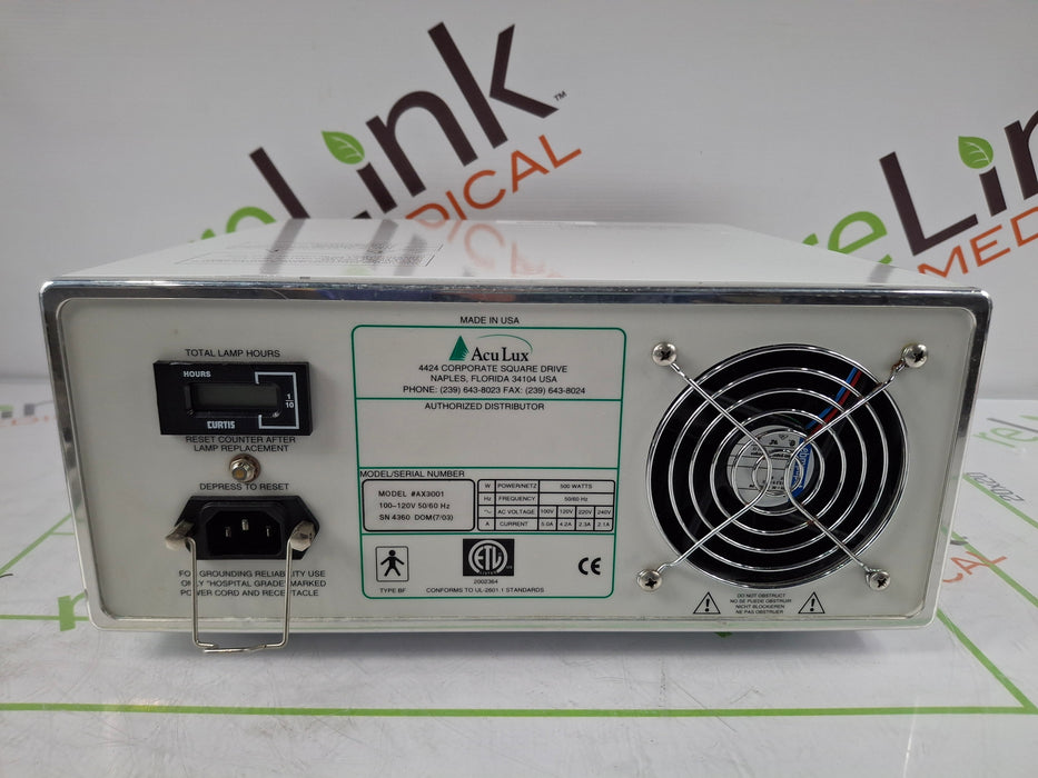 Aculux, Inc. AX3001 Xenon Light Source