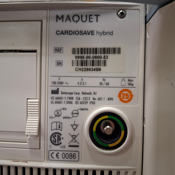 Maquet Cardiosave Hybrid IABP Datascope Pump