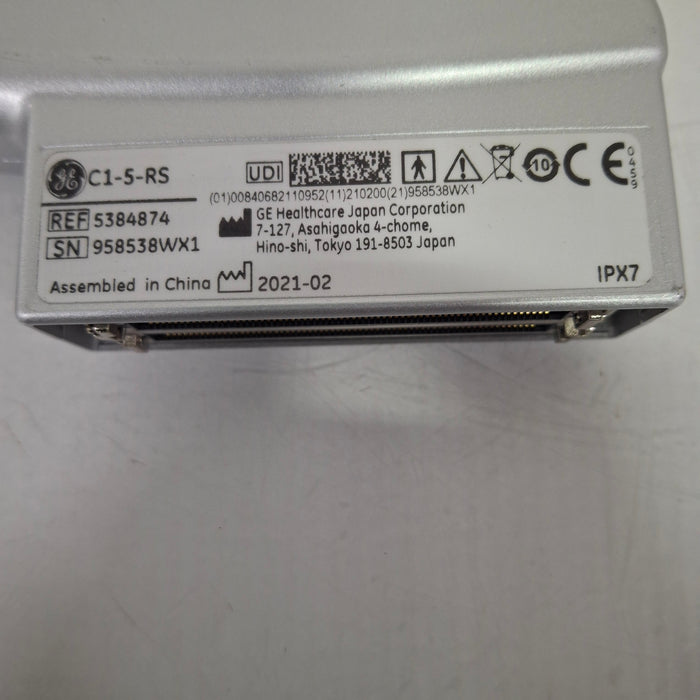 GE Healthcare C1-5-RS Convex Transducer