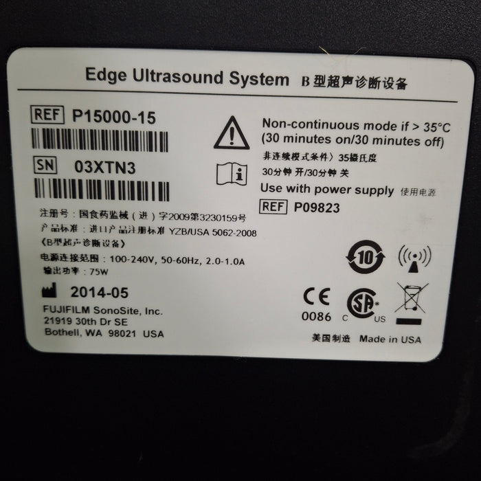 Sonosite Edge Ultrasound