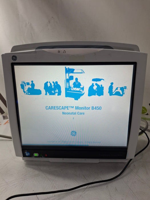 GE Healthcare Carescape B450 Neonatal Care Patient Monitor