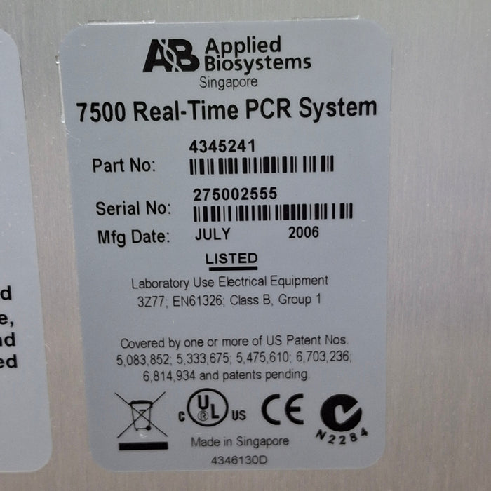 Applied Biosystems 7500 Real Time PCR
