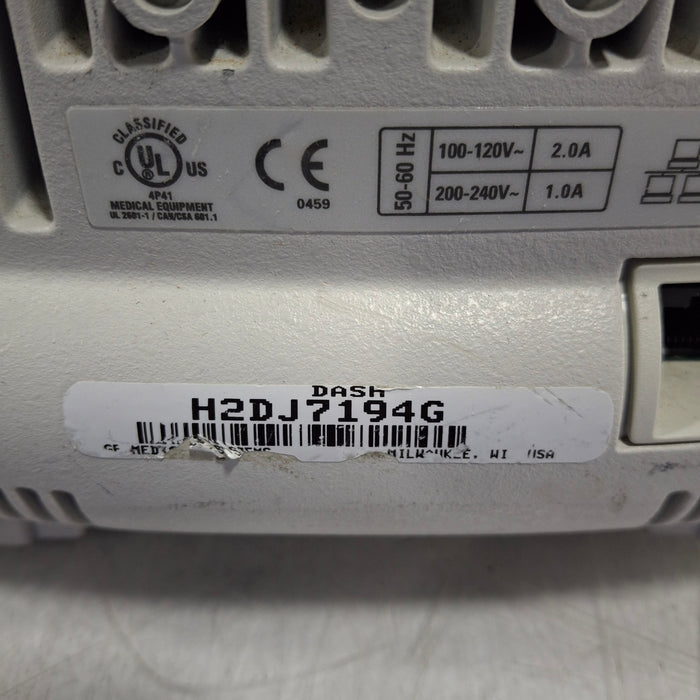 GE Healthcare Dash 4000 - GE/Nellcor SpO2 Patient Monitor