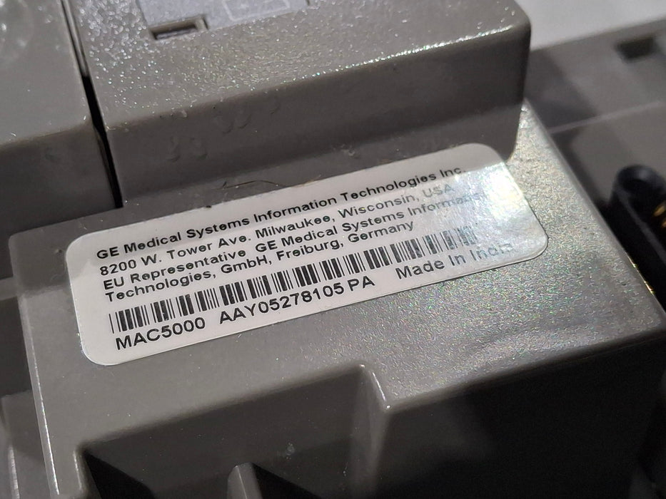 GE Healthcare GE Healthcare MAC 5000 ECG without CAM Module Cardiology reLink Online