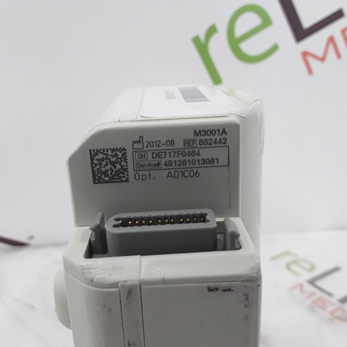 Philips M3001A-A01C06 Fast SpO2, NIBP, ECG, Temp, IBP MMS Module