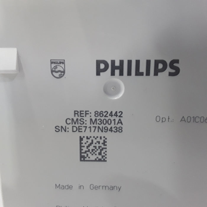 Philips M3001A-A01C06 Fast SpO2, NIBP, ECG, Temp, IBP MMS Module