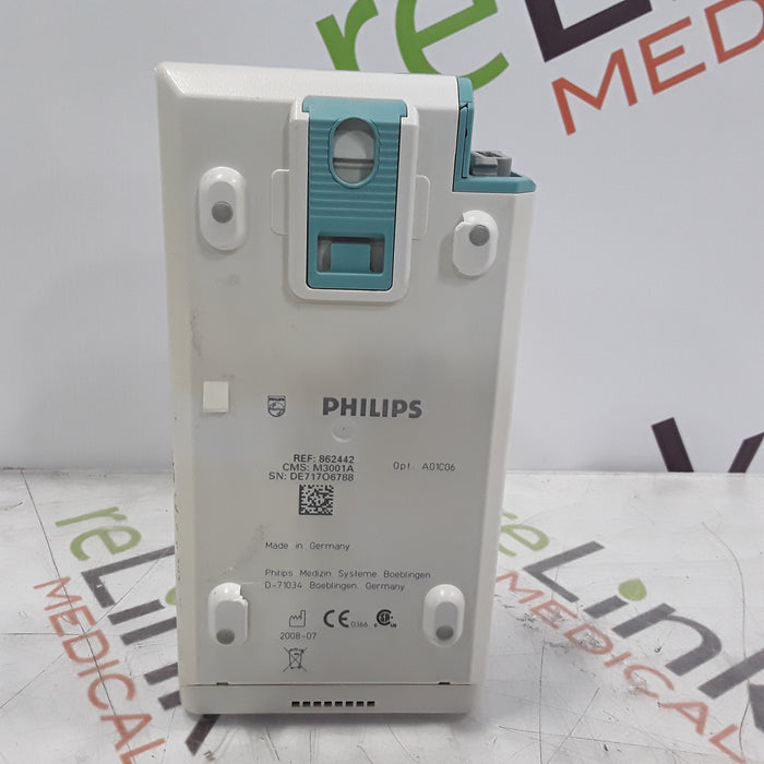 Philips M3001A-A01C06 Fast SpO2, NIBP, ECG, Temp, IBP MMS Module