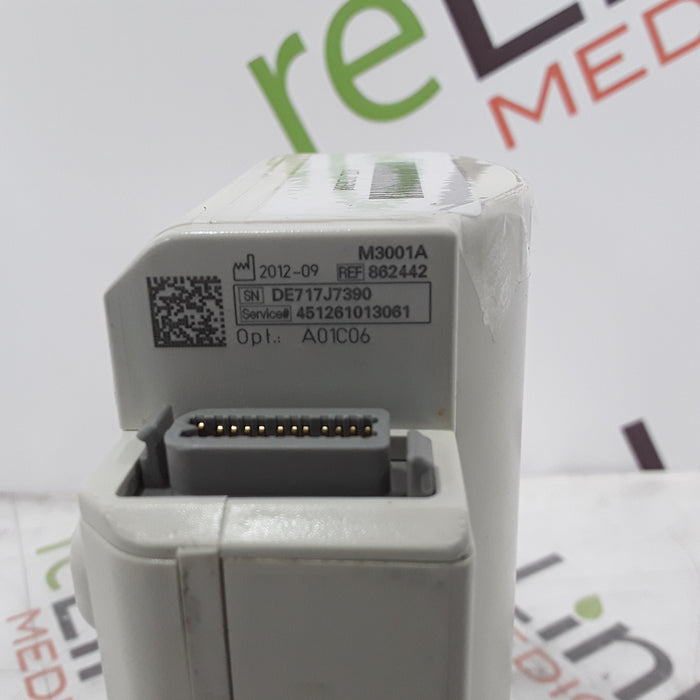 Philips M3001A-A01C06 Fast SpO2, NIBP, ECG, Temp, IBP MMS Module