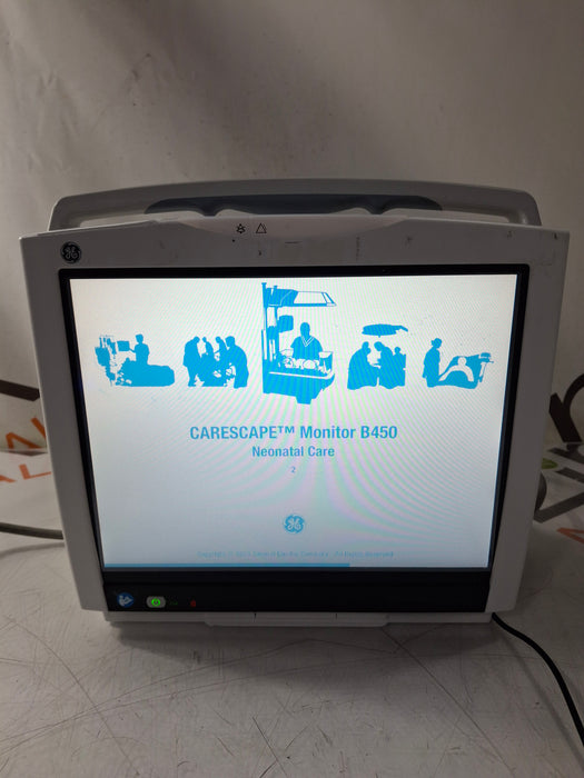 GE Healthcare Carescape B450 Neonatal Care Patient Monitor