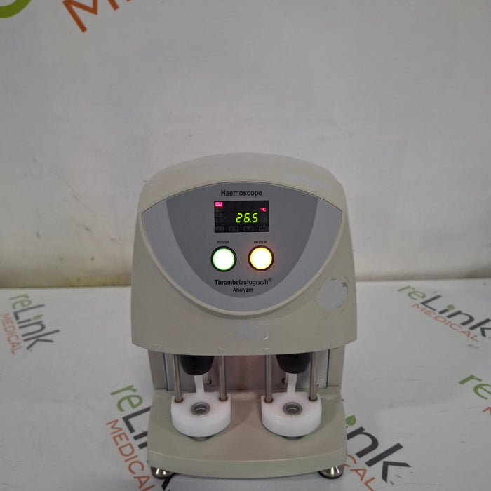 Haemonetics Haemoscope Thrombelastograph Model 5000 Hemostasis Analyzer