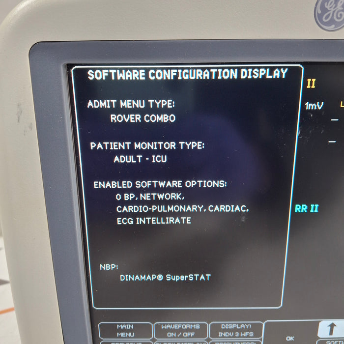 GE Healthcare Dash 4000 - GE/Nellcor SpO2 Patient Monitor