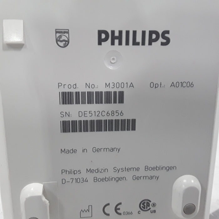 Philips M3001A-A01C06 Fast SpO2, NIBP, ECG, Temp, IBP MMS Module