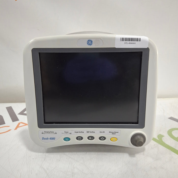 GE Healthcare Dash 4000 - GE/Nellcor SpO2 Patient Monitor