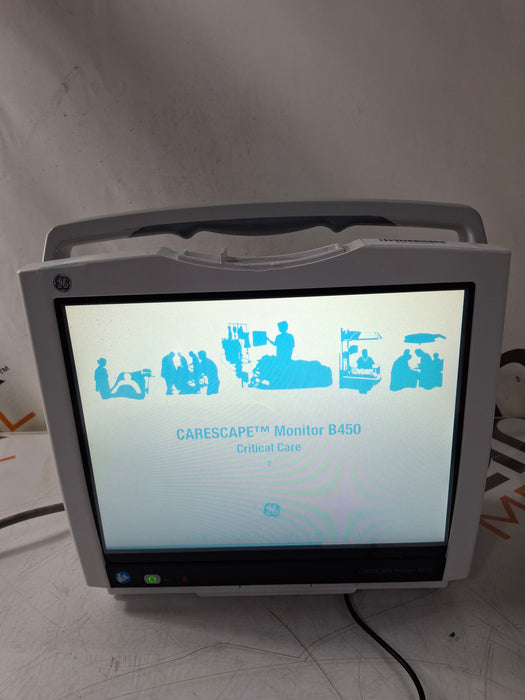 GE Healthcare Carescape B450 Critical Care Patient Monitor