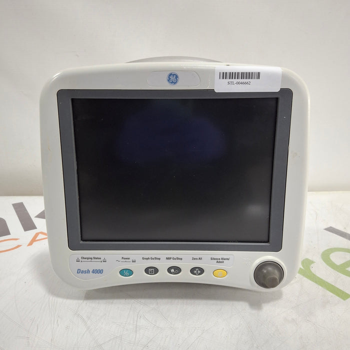 GE Healthcare Dash 4000 - GE/Nellcor SpO2 Patient Monitor