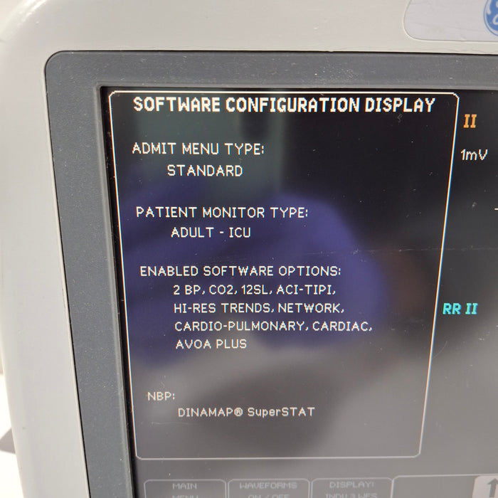 GE Healthcare Dash 4000 - GE/Nellcor SpO2 Patient Monitor