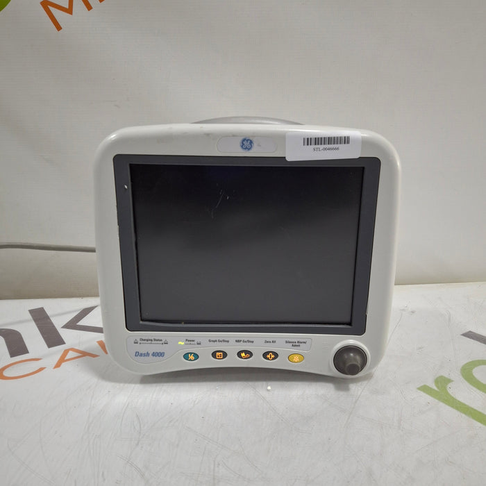 GE Healthcare Dash 4000 - GE/Nellcor SpO2 Patient Monitor